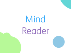 Image shows the text logo for the training energiser Mind Reader, by Training Central